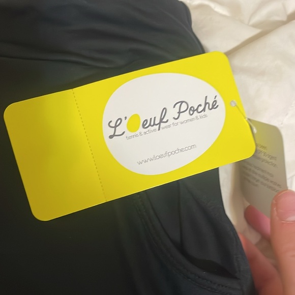 NWT black tennis skirt - Picture 2 of 2